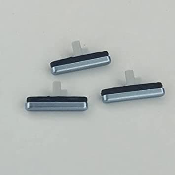 Mozomart External Side Button Out Keys for Samsung Galaxy A80 Silver