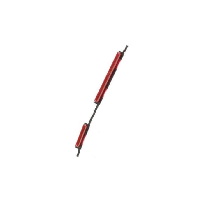Mozomart External Side Button Out Keys for Samsung Galaxy M10 Red