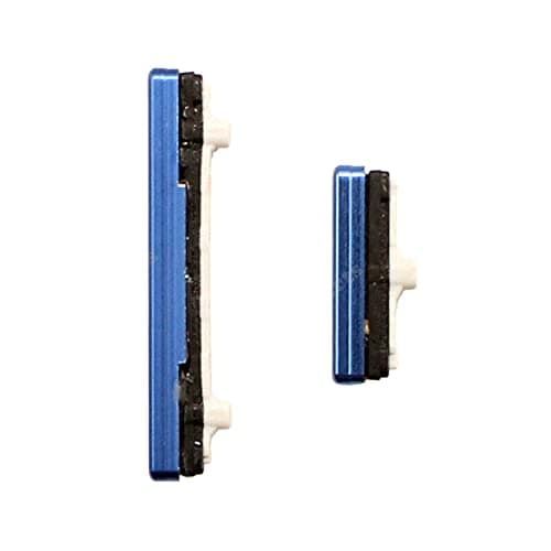 Mozomart External Side Button Out Keys for Samsung Galaxy Note 10 Blue