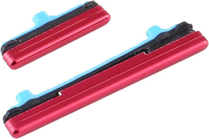 Mozomart External Side Button Out Keys for Samsung Galaxy Note 10 Plus Red
