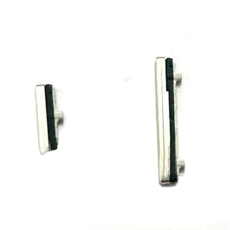 Mozomart External Side Button Out Keys for Samsung Galaxy Note 10 White
