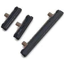 Mozomart External Side Button Out Keys for Samsung Galaxy Note 8 Black (Set of 3)