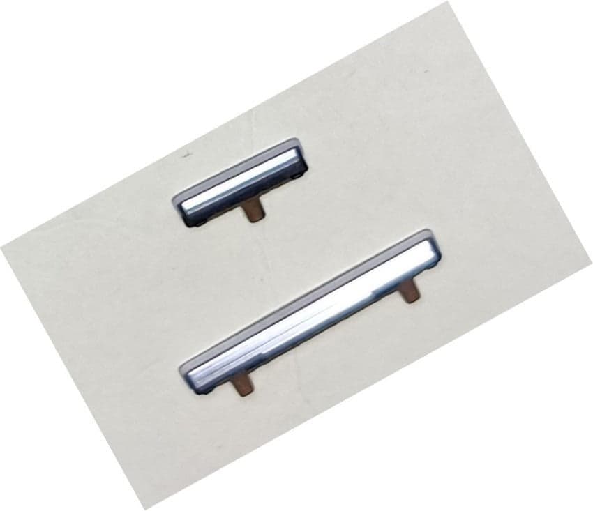 Mozomart External Side Button Out Keys for Samsung Galaxy Note 9 Silver