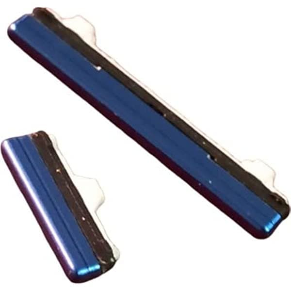 Mozomart External Side Button Out Keys for Samsung Galaxy S10 Blue