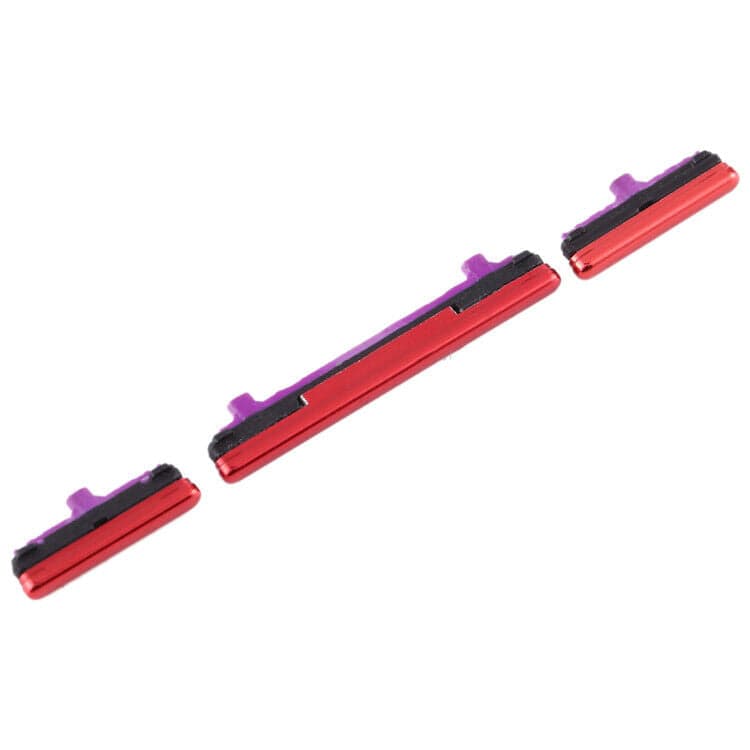 Mozomart External Side Button Out Keys for Samsung Galaxy S10 Red