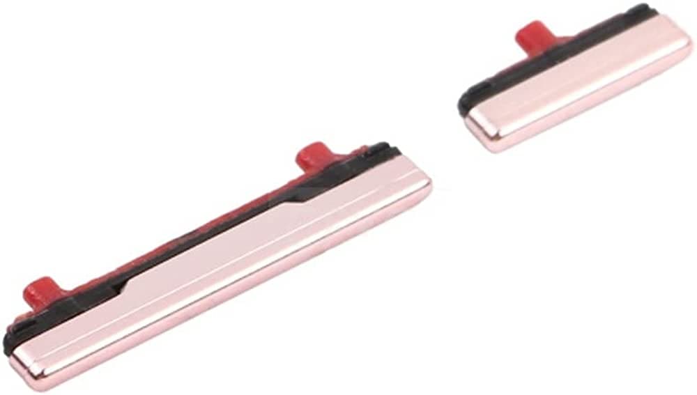 Mozomart External Side Button Out Keys for Samsung Galaxy S21 Rose Gold