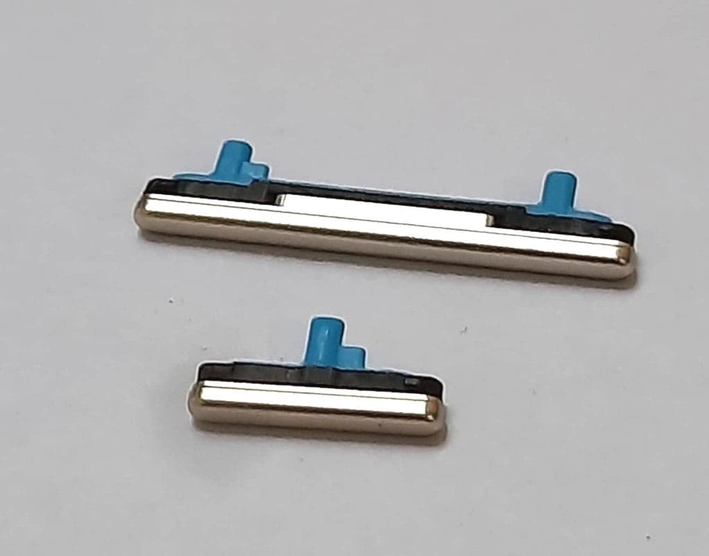 Mozomart External Side Button Out Keys for Samsung Galaxy S8 Plus Gold