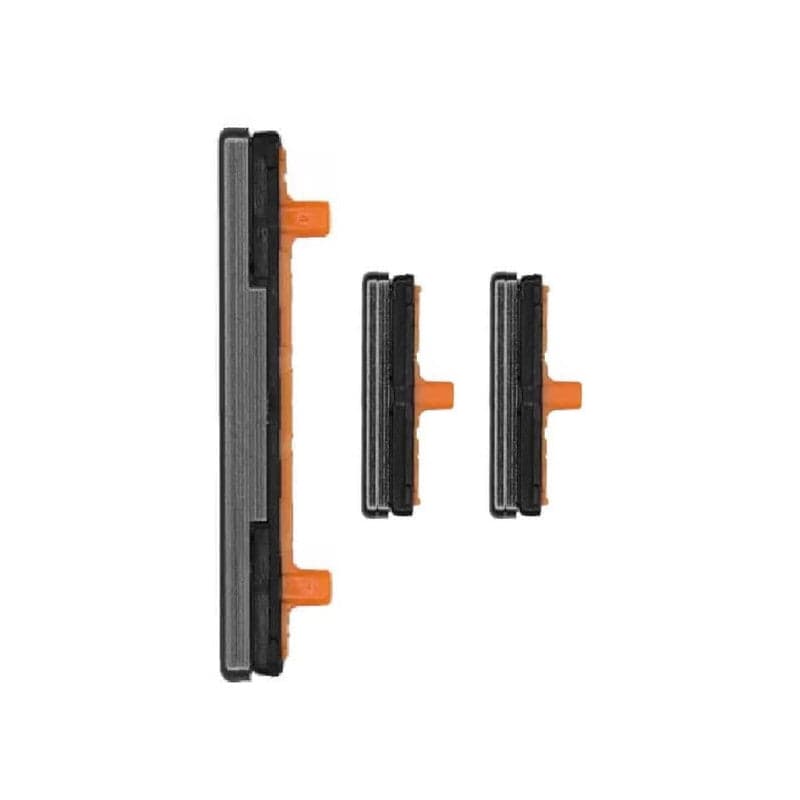External Side Button Out Keys for Samsung Galaxy S9 Plus Black (Set of 3)