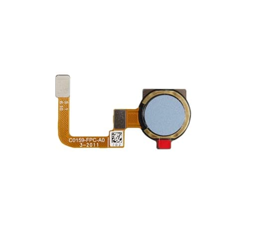 Fingerprint Sensor Flex for Realme C21Y Silver