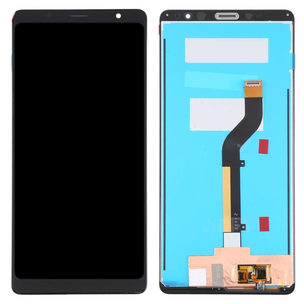 Mozomart Lcd Display Combo Folder for Lenovo Tab V7 (PB-6505MC): Black