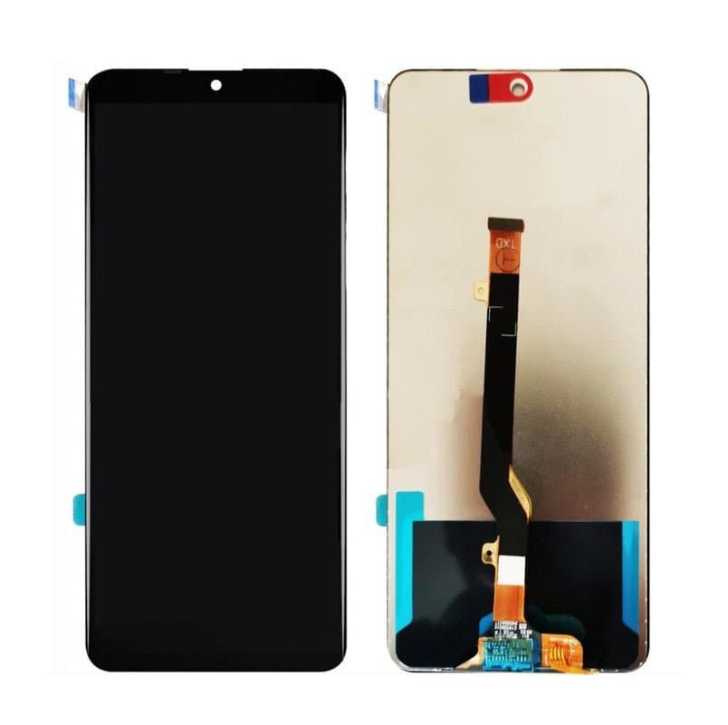Lcd Display Combo Folder for Infinix Note 10 Pro NFC X695C Black