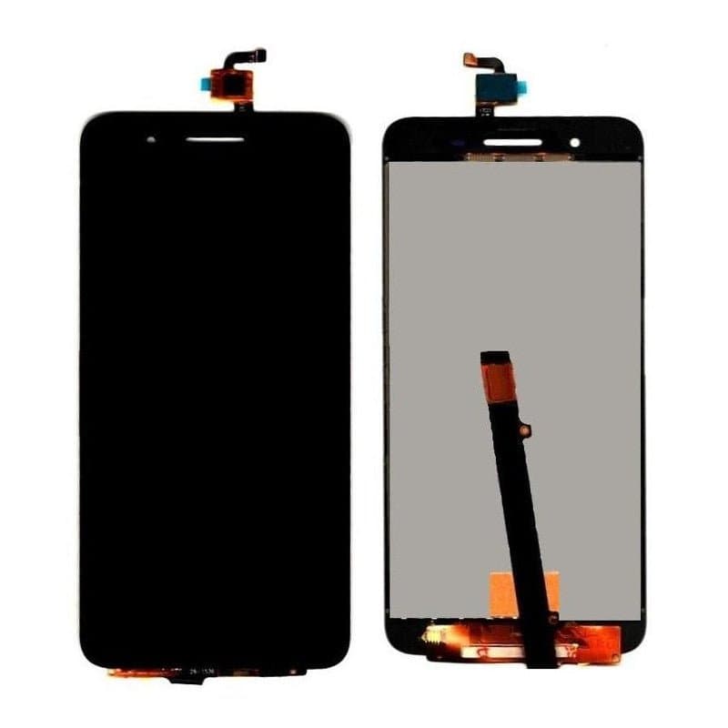 Mozomart Lcd Display Folder for Micromax CANVAS JUICE 4G Q461 BLACK