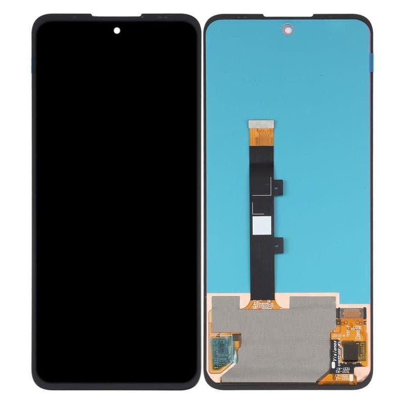 Lcd Display Combo Folder for Motorola Moto Edge 20 Lite Black