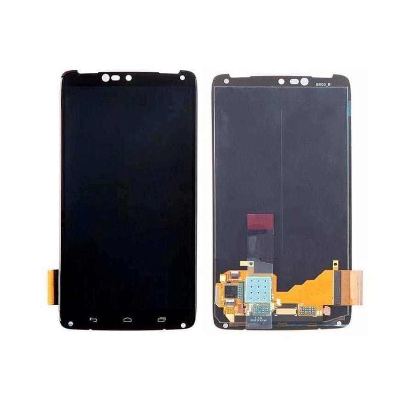 Lcd Display Combo Folder for Motorola Moto Turbo Black