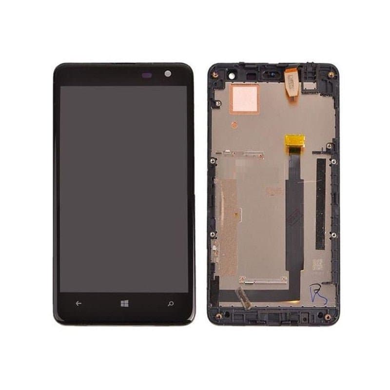Mozomart Lcd Display Folder for Nokia 625 Black