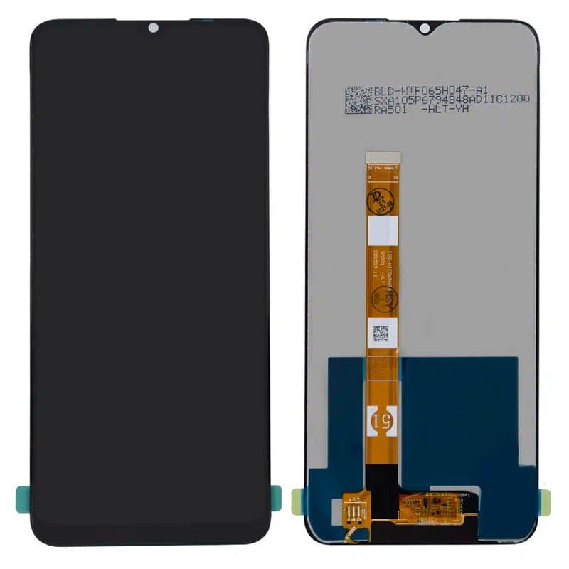 Lcd Display Combo Folder for Realme Narzo 20 Black