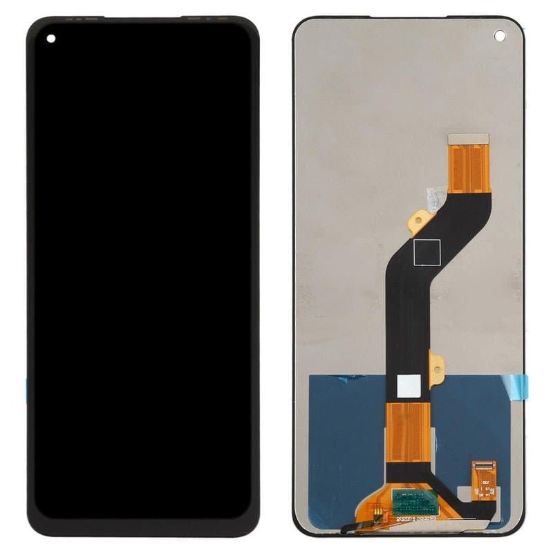 Lcd Display Combo Folder for Tecno Camon 17 CG7 Black