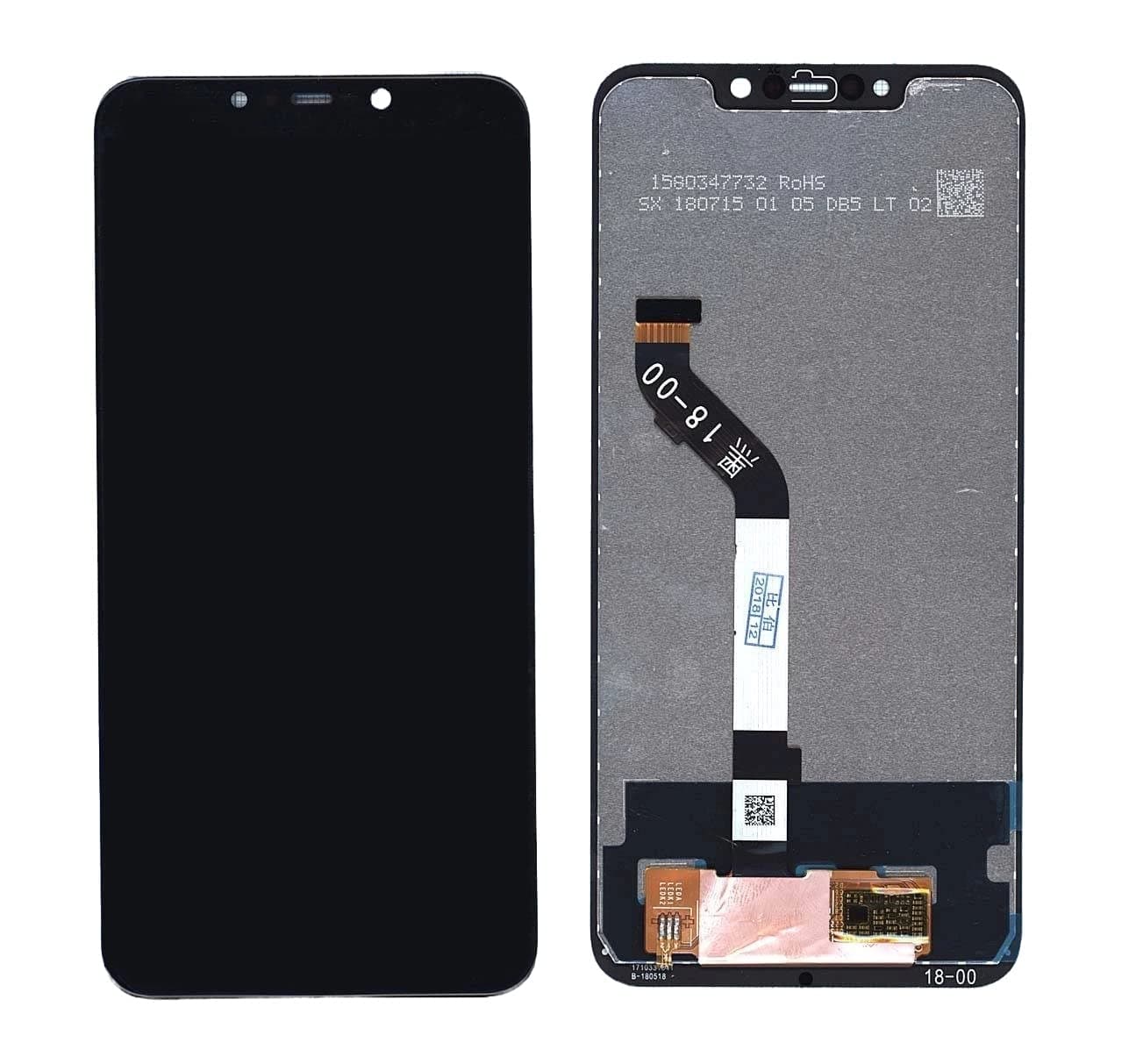 Mozomart Lcd Display Folder for Xiaomi Pocophone F1 Black