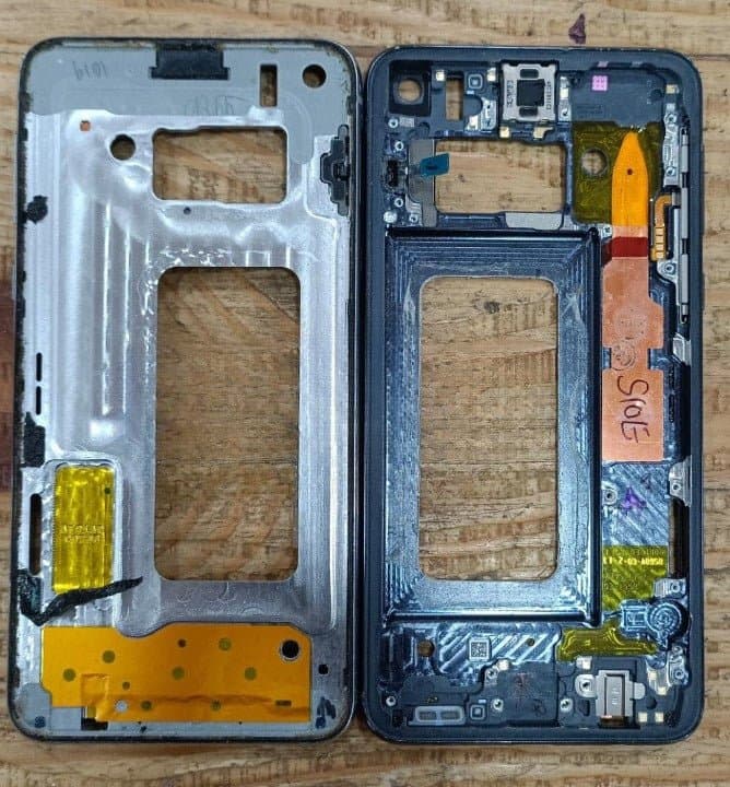 Lcd Frame Middle Chassis for Samsung Galaxy S10E : White