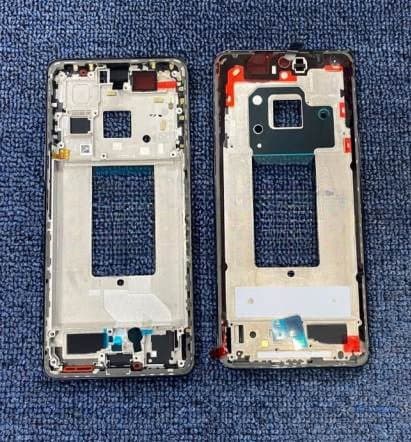 Lcd Frame Middle Chassis for Vivo V25 Pro 5G Blue
