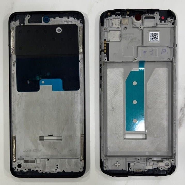 Mozomart Lcd Display Middle Frame for Xiaomi Redmi 10 Prime : Black