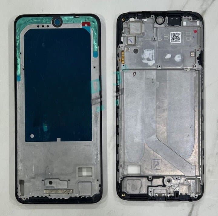 Mozomart Lcd Display Middle Frame for Xiaomi Redmi Note 10 : Black
