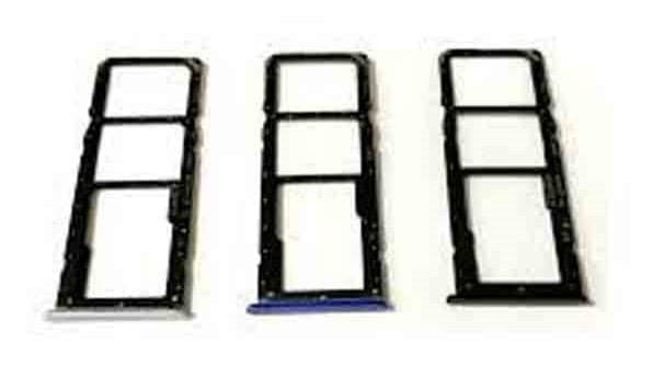 Sim Tray Slot Holder for Realme 7 Pro Blue