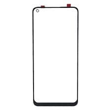 Touch Screen Front Glass for Realme 8 4G Black