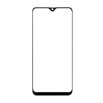 Mozomart Touch Screen Front Glass for Samsung Galaxy A20S Black