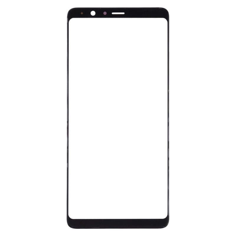 Mozomart Touch Screen Front Glass for Samsung Galaxy A8 Star Black