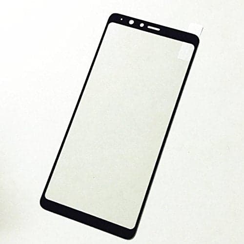 Mozomart Touch Screen Front Glass for Samsung Galaxy A9 Star Black