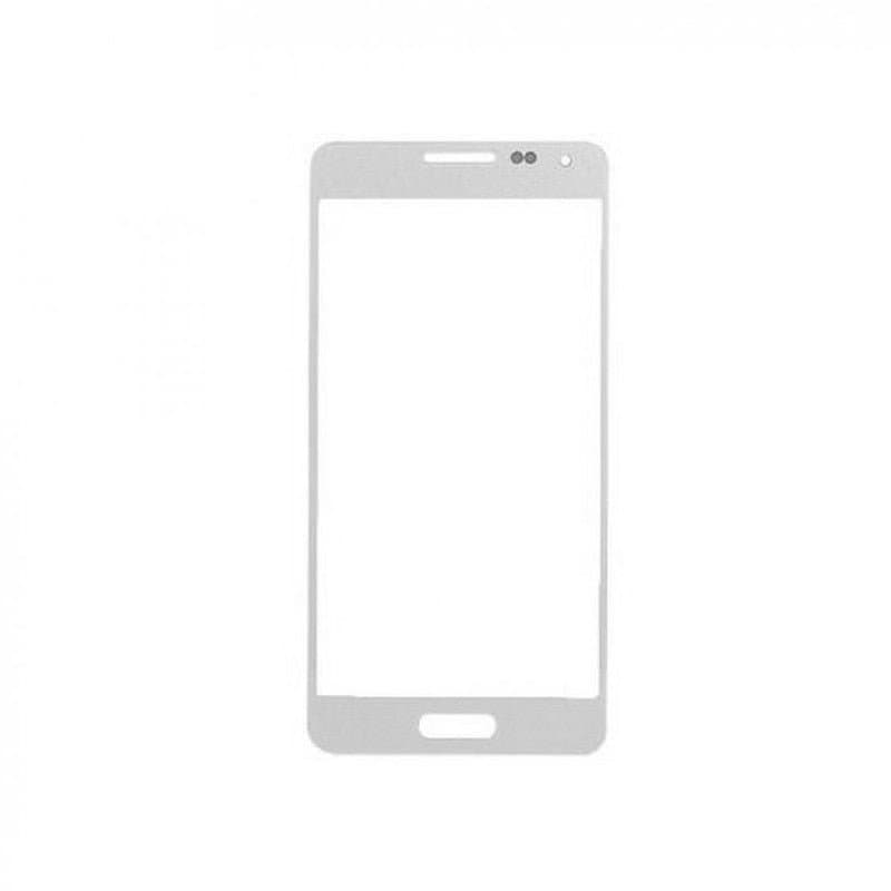 Mozomart Touch Screen Front Glass for Samsung Galaxy Alpha White