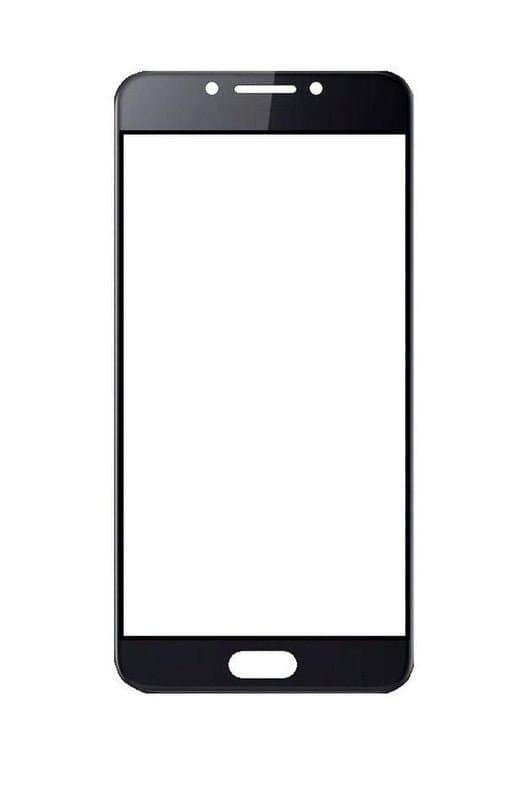 Mozomart Touch Screen Front Glass for Samsung Galaxy C5 Pro Black