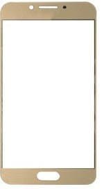 Mozomart Touch Screen Front Glass for Samsung Galaxy C5 Pro Gold