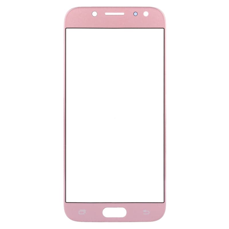 Mozomart Touch Screen Front Glass for Samsung Galaxy J3 2017 Rose Gold