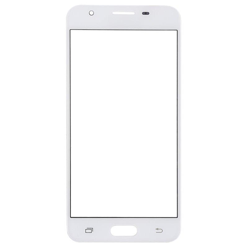 Mozomart Touch Screen Front Glass for Samsung Galaxy J5 Prime White