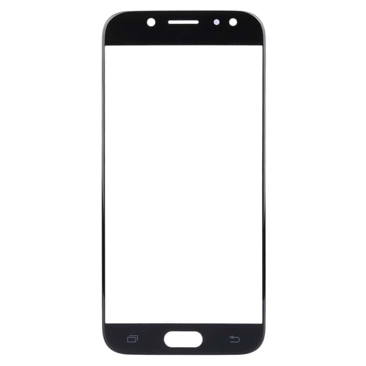 Mozomart Touch Screen Front Glass for Samsung Galaxy J7 2017 Black