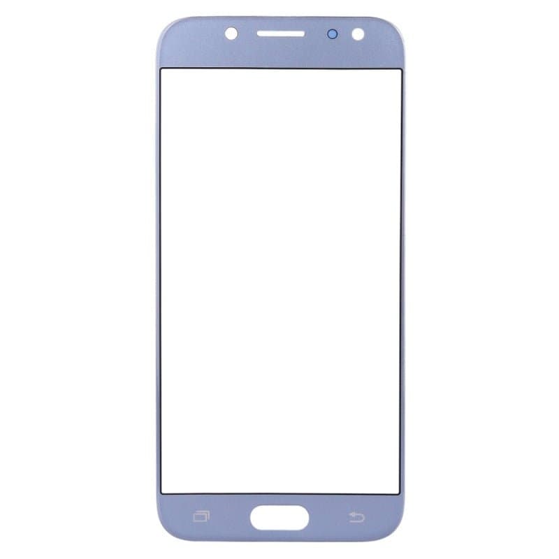 Mozomart Touch Screen Front Glass for Samsung Galaxy J7 2017 Blue