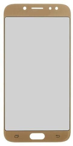 Mozomart Touch Screen Front Glass for Samsung Galaxy J7 2017 Gold