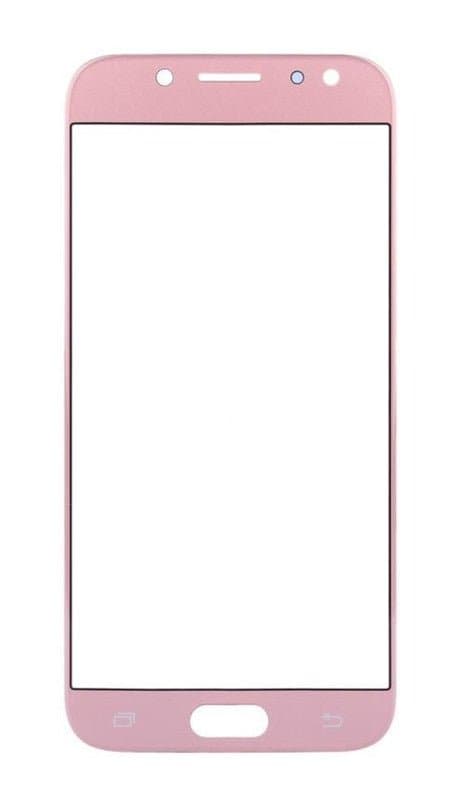 Mozomart Touch Screen Front Glass for Samsung Galaxy J7 2017 Rose Gold