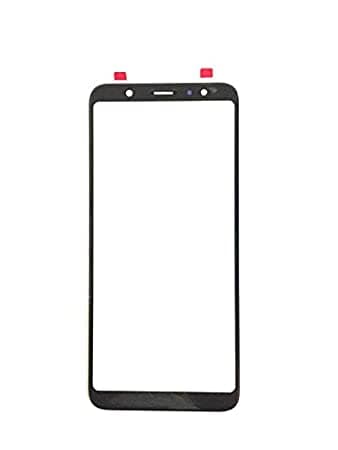 Mozomart Touch Screen Front Glass for Samsung Galaxy J8 Plus Black
