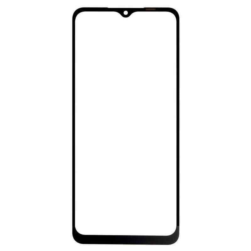Mozomart Touch Screen Front Glass for Samsung Galaxy M12 Black