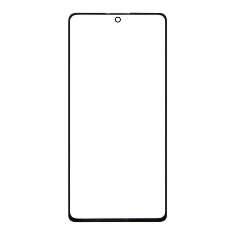Mozomart Touch Screen Front Glass for Samsung Galaxy Note 10 Lite Black