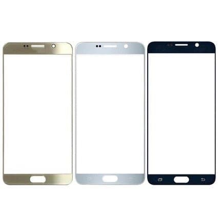 Mozomart Touch Screen Front Glass for Samsung Galaxy Note 5 Gold