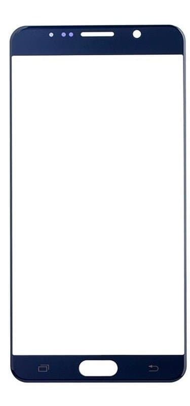 Mozomart Touch Screen Front Glass for Samsung Galaxy Note 5 Navy Blue