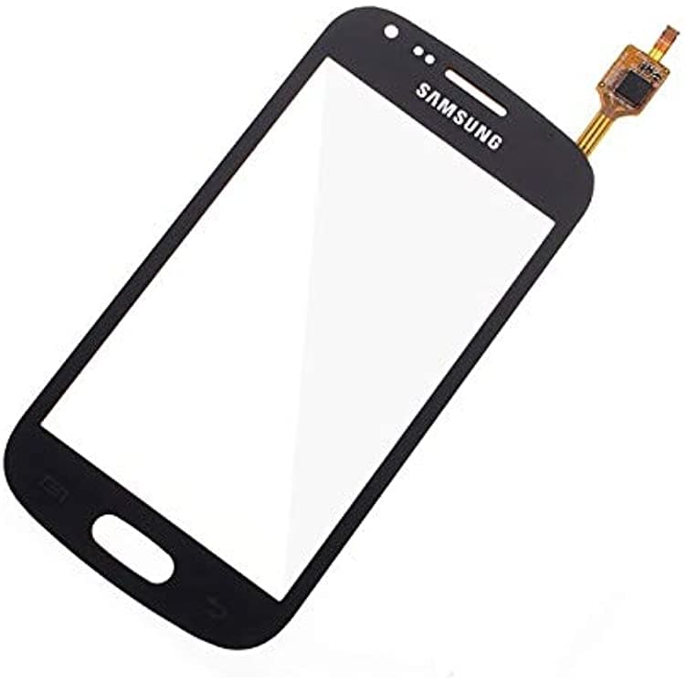 Mozomart Touch Screen Front Glass for Samsung Galaxy S Duos Black