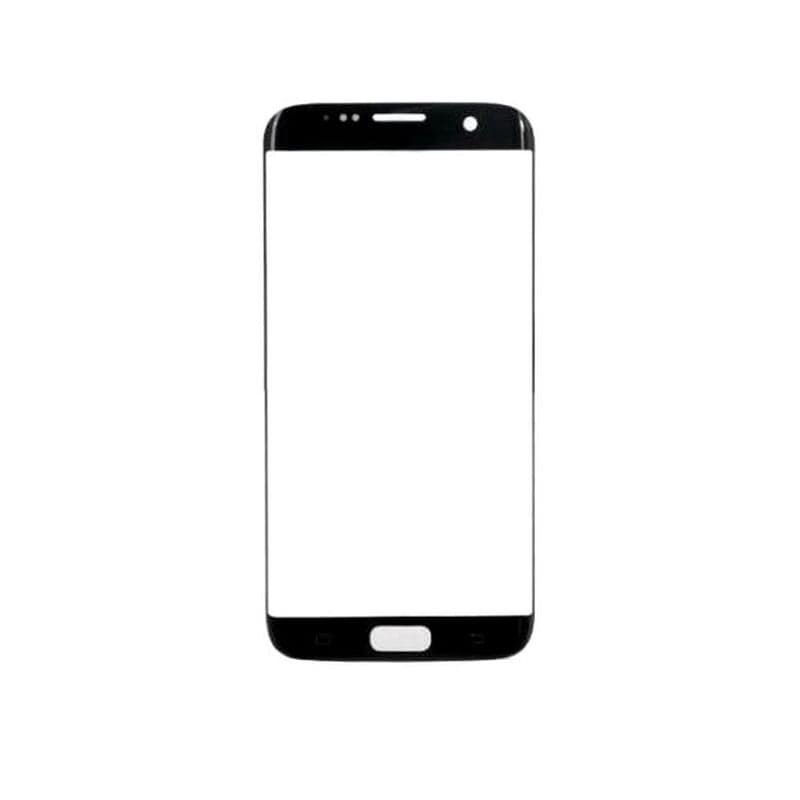 Mozomart Touch Screen Front Glass for Samsung Galaxy S6 Edge Black