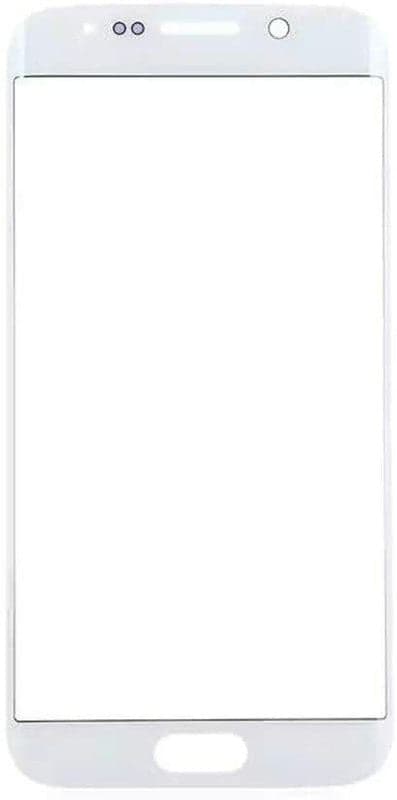 Mozomart Touch Screen Front Glass for Samsung Galaxy S6 Edge Plus White