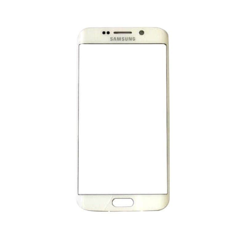Mozomart Touch Screen Front Glass for Samsung Galaxy S6 Edge White