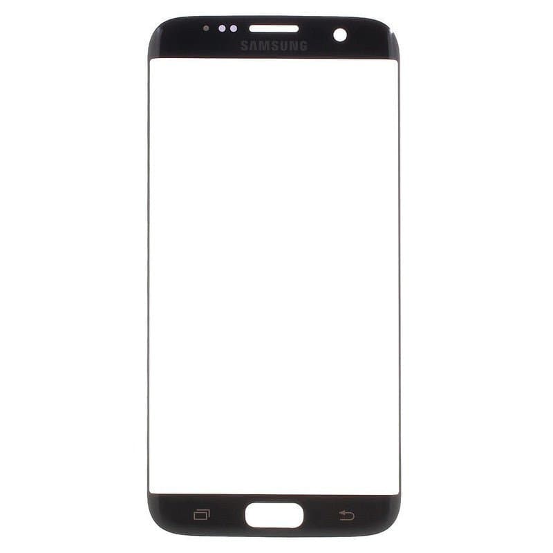 Mozomart Touch Screen Front Glass for Samsung Galaxy S7 Edge Black